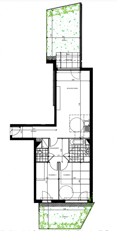 Plan du lot