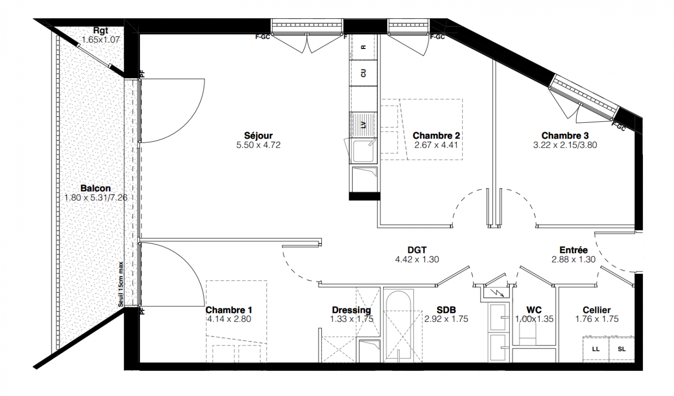 Plan du lot