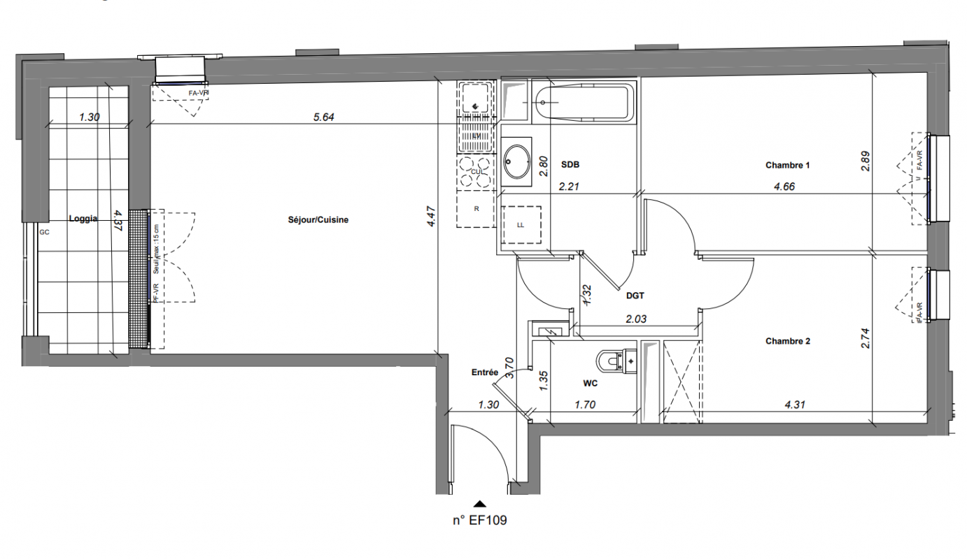 Plan du lot