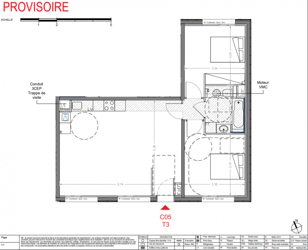 Plan du lot