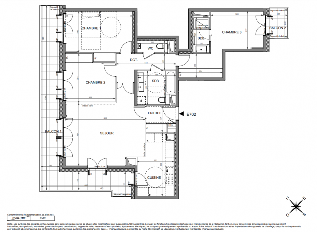 Plan du lot