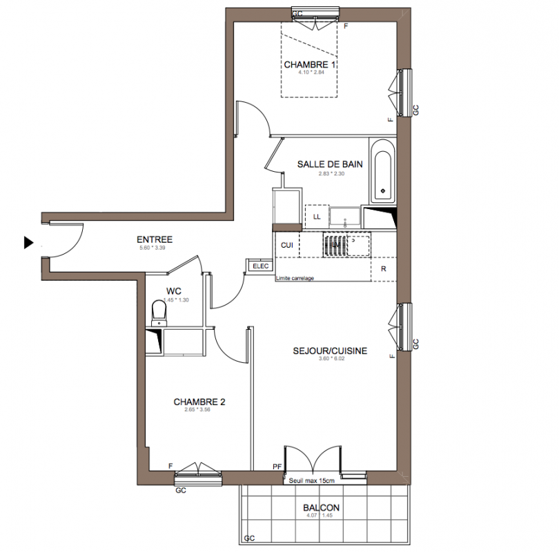 Plan du lot