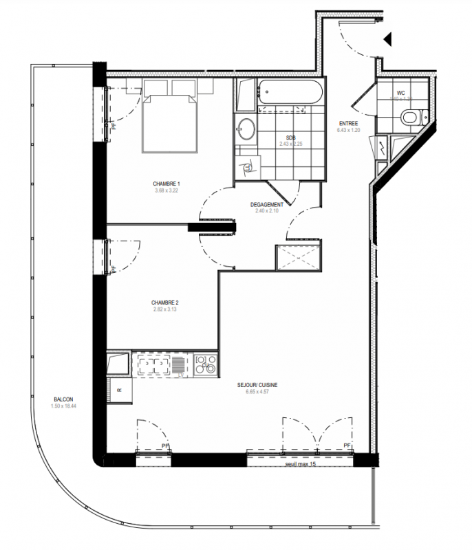 Plan du lot