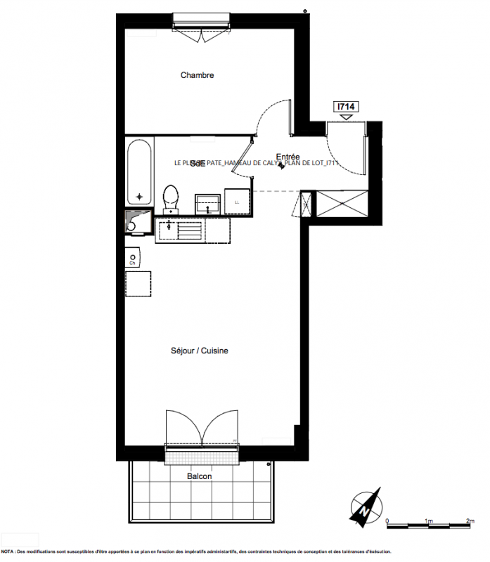 Plan du lot