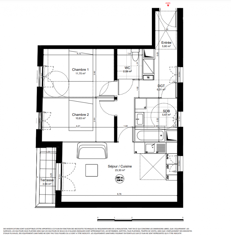 Plan du lot