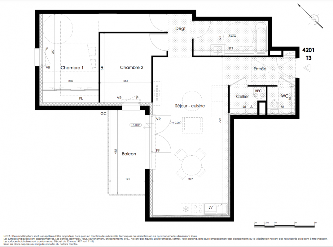 Plan du lot