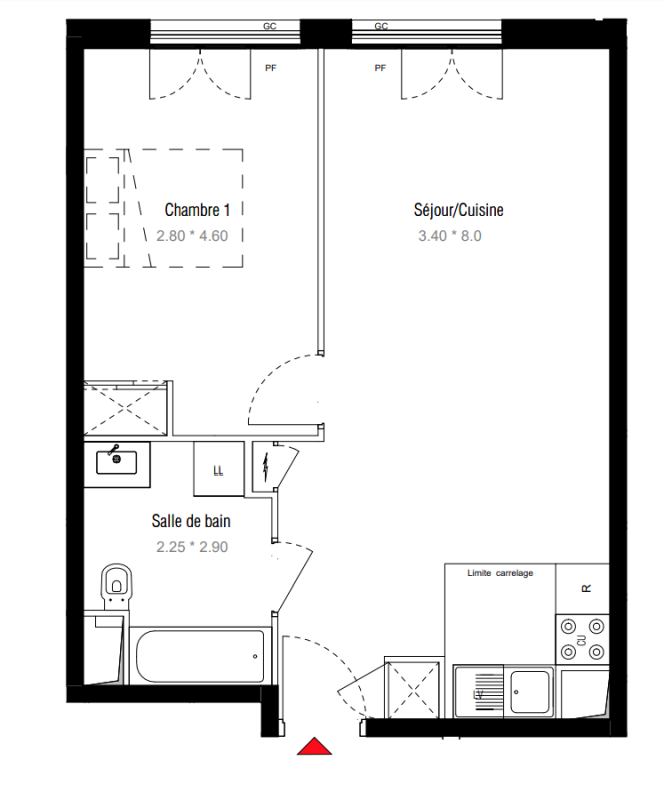 Plan du lot