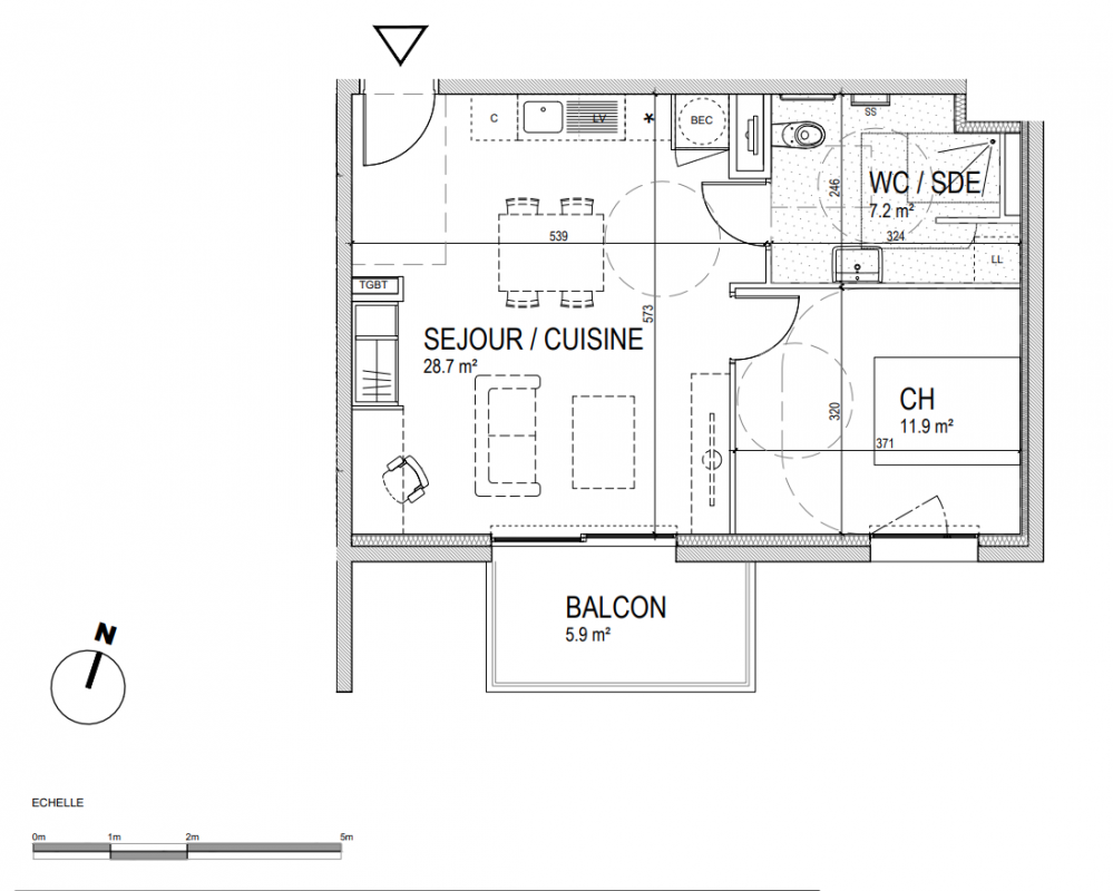 Plan du lot