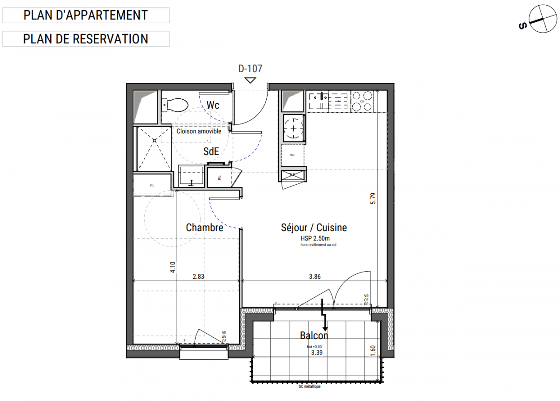 Plan du lot