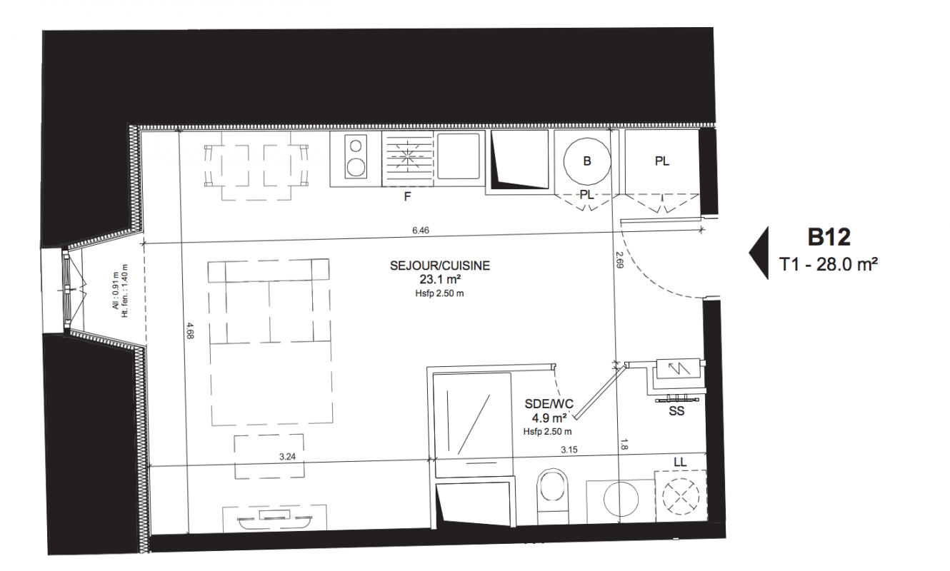 Plan du lot