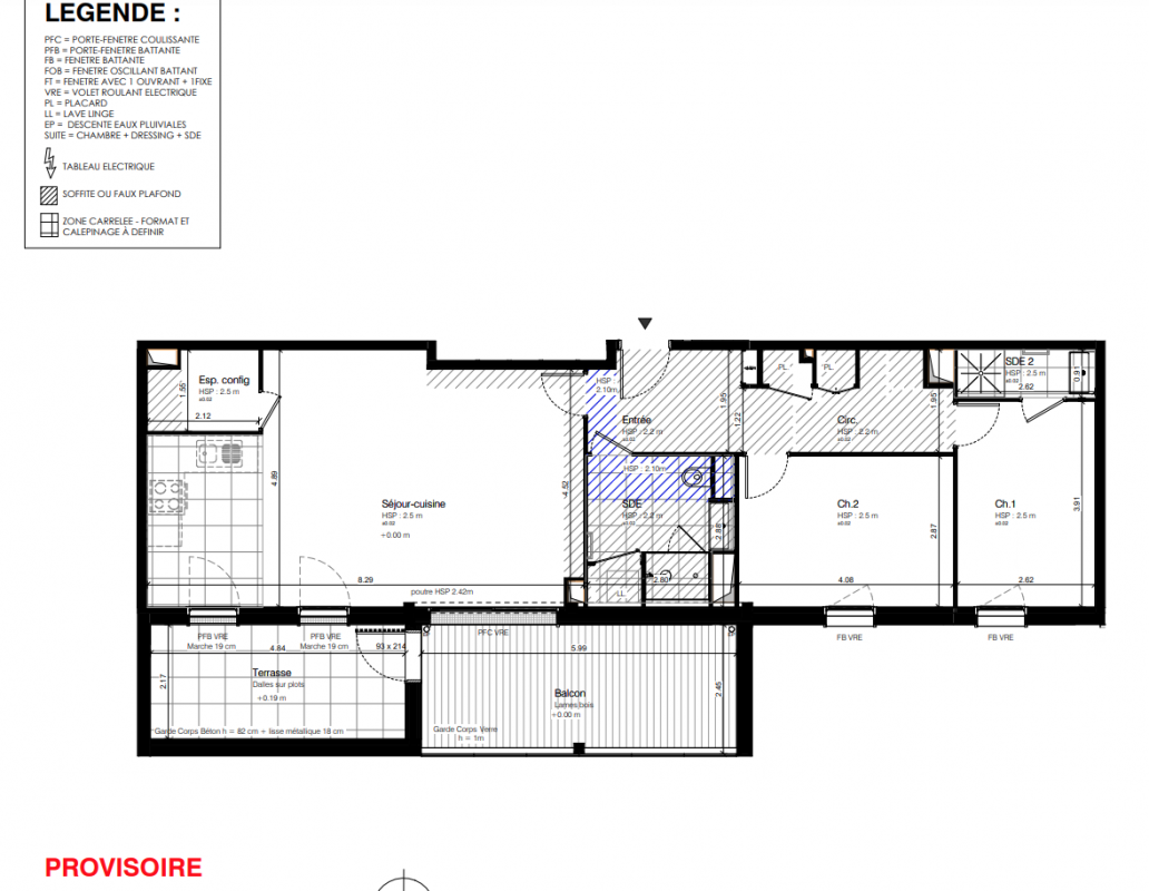 Plan du lot