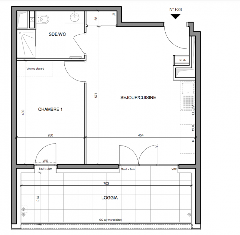 Plan du lot