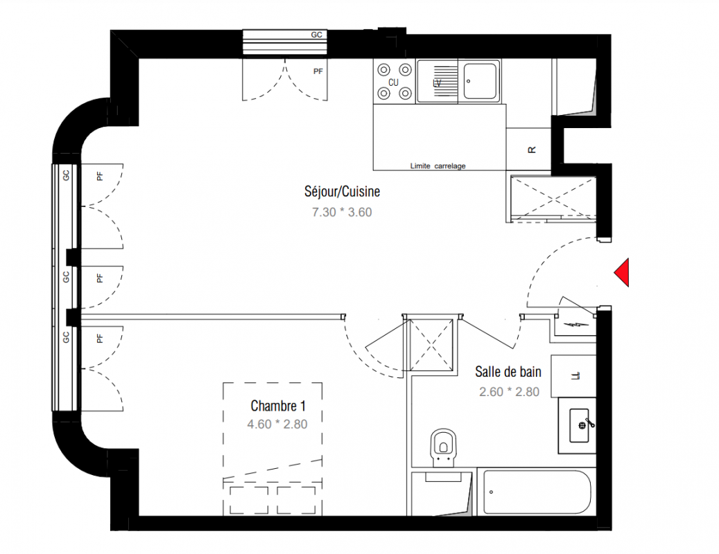 Plan du lot