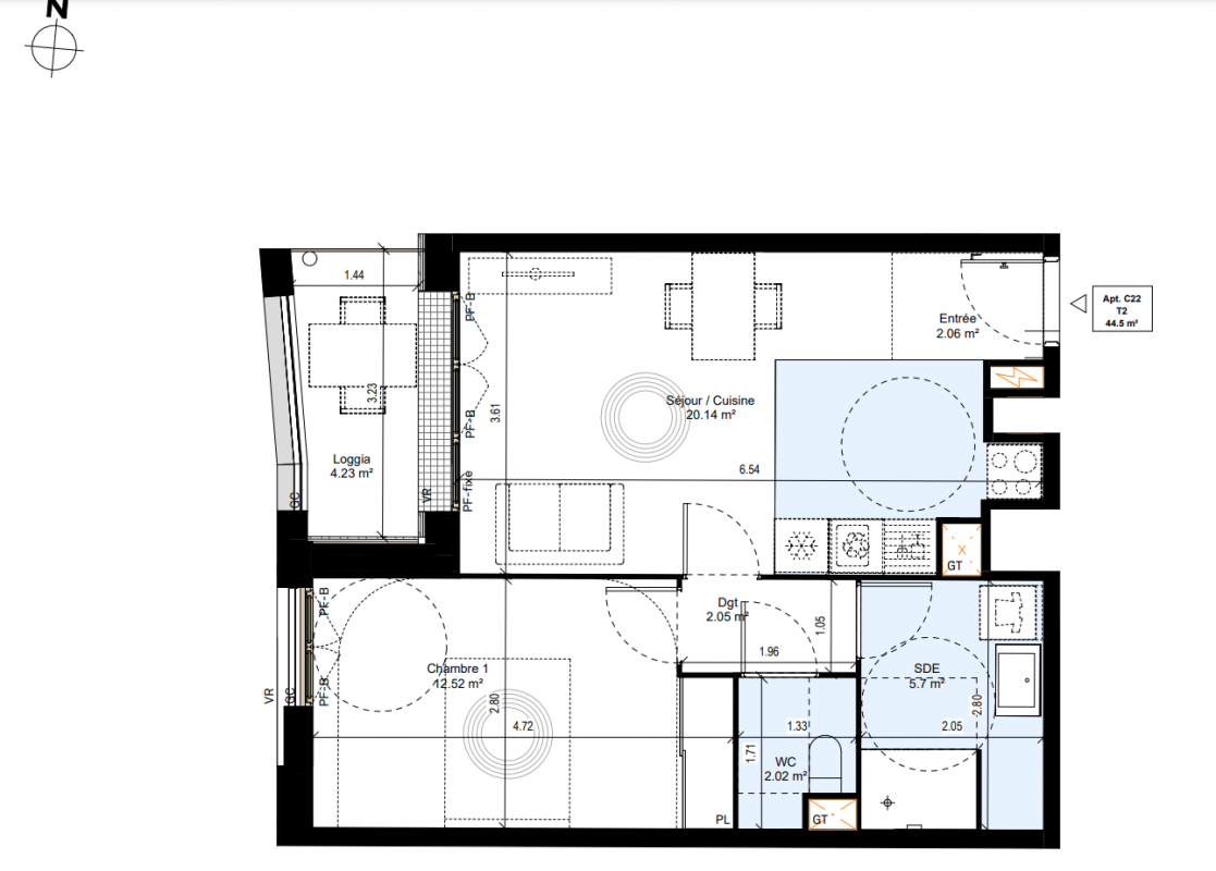 Plan du lot