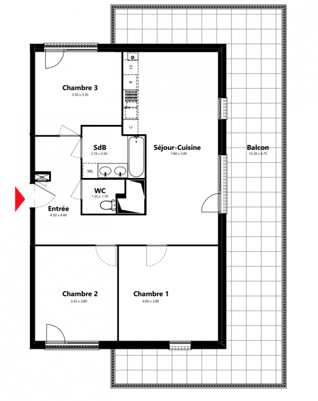 Plan du lot
