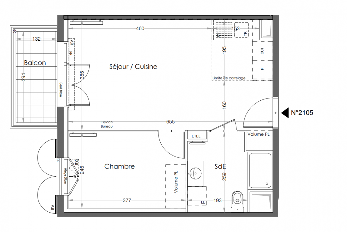 Plan du lot