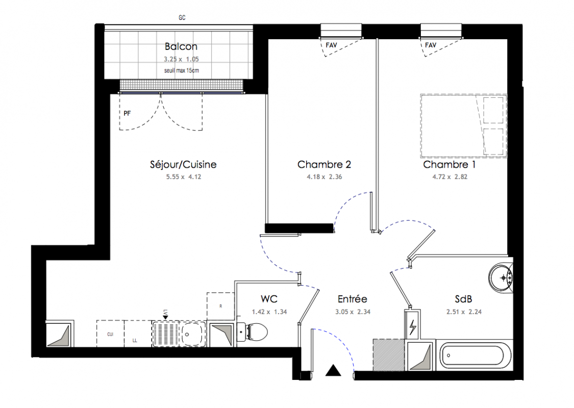 Plan du lot