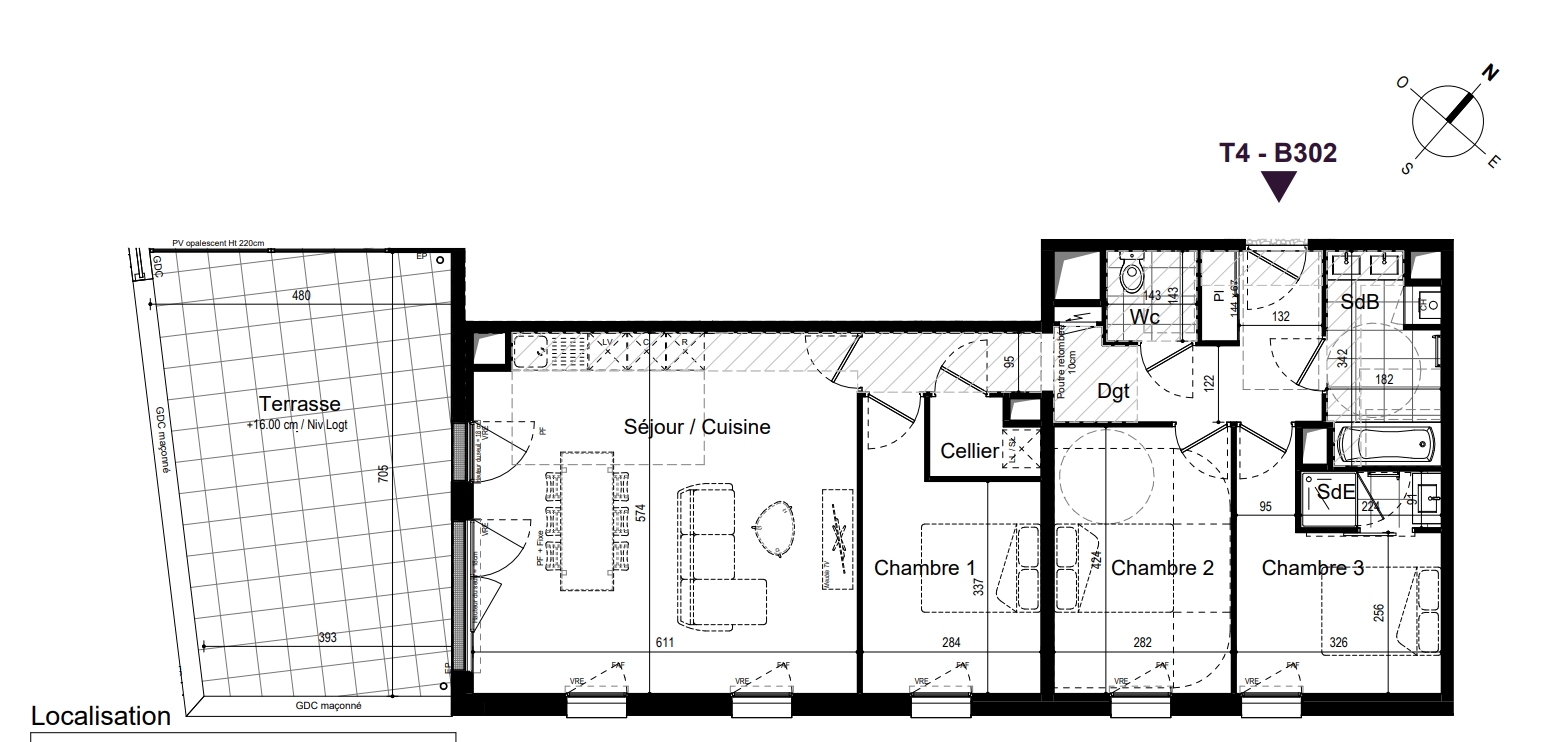 Plan du lot
