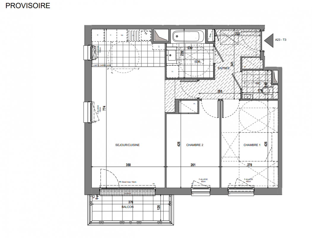 Plan du lot
