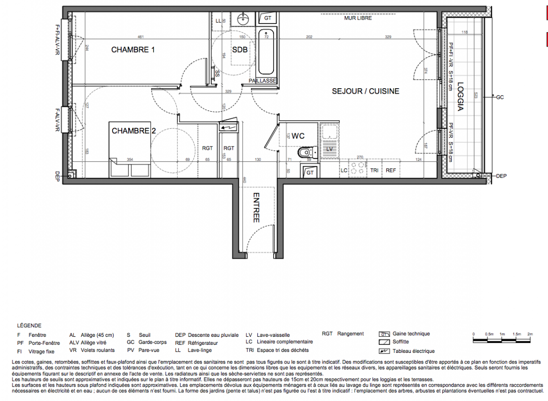 Plan du lot
