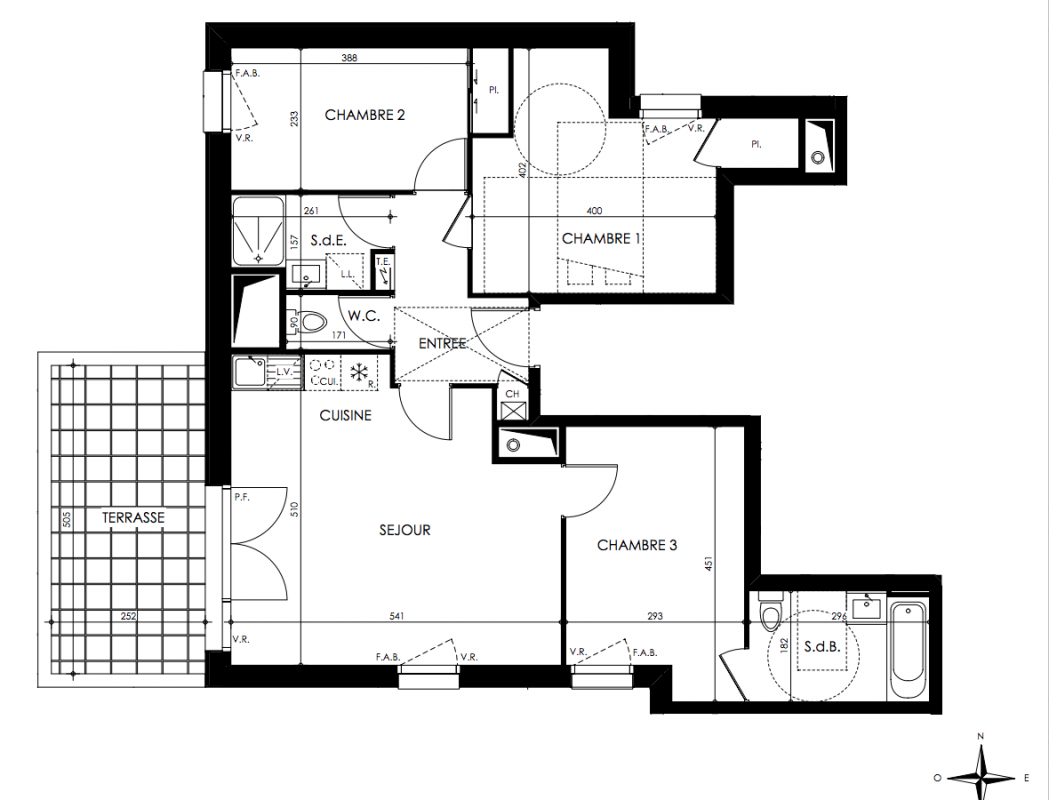 Plan du lot