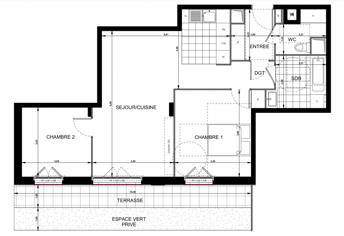 Plan du lot