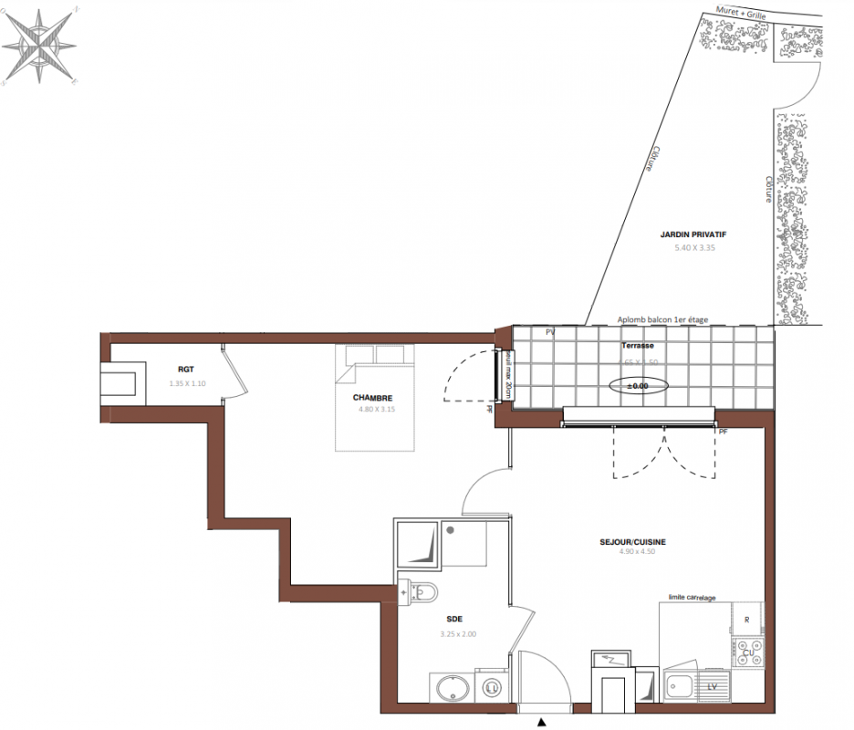 Plan du lot