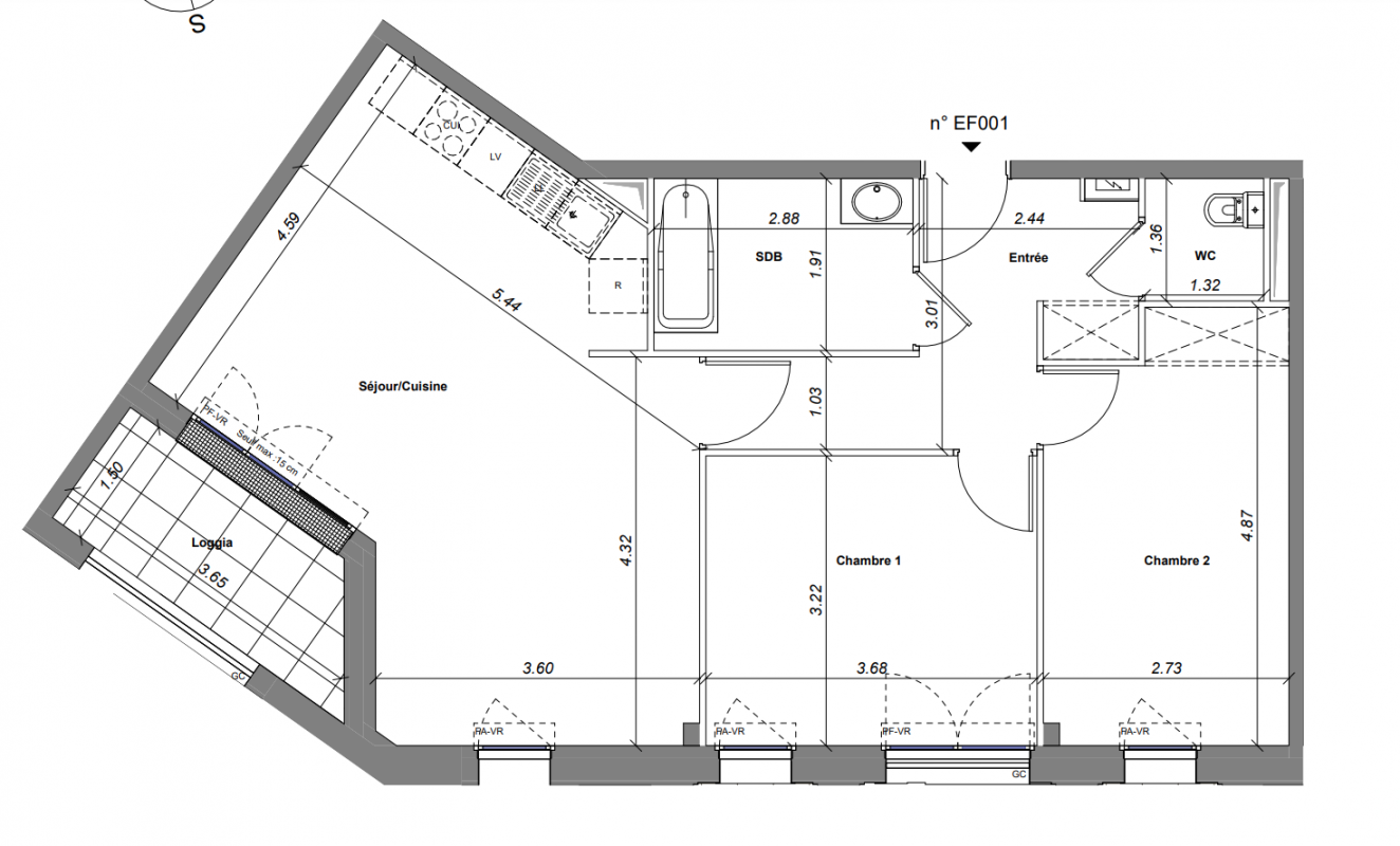 Plan du lot