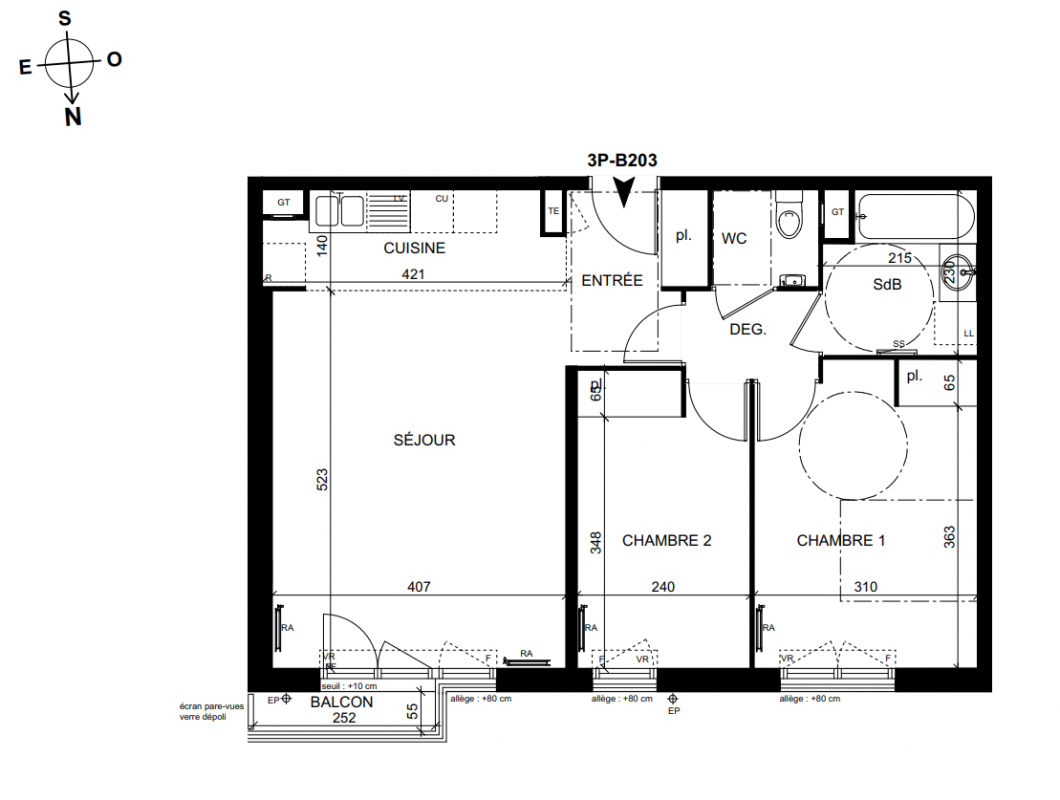 Plan du lot