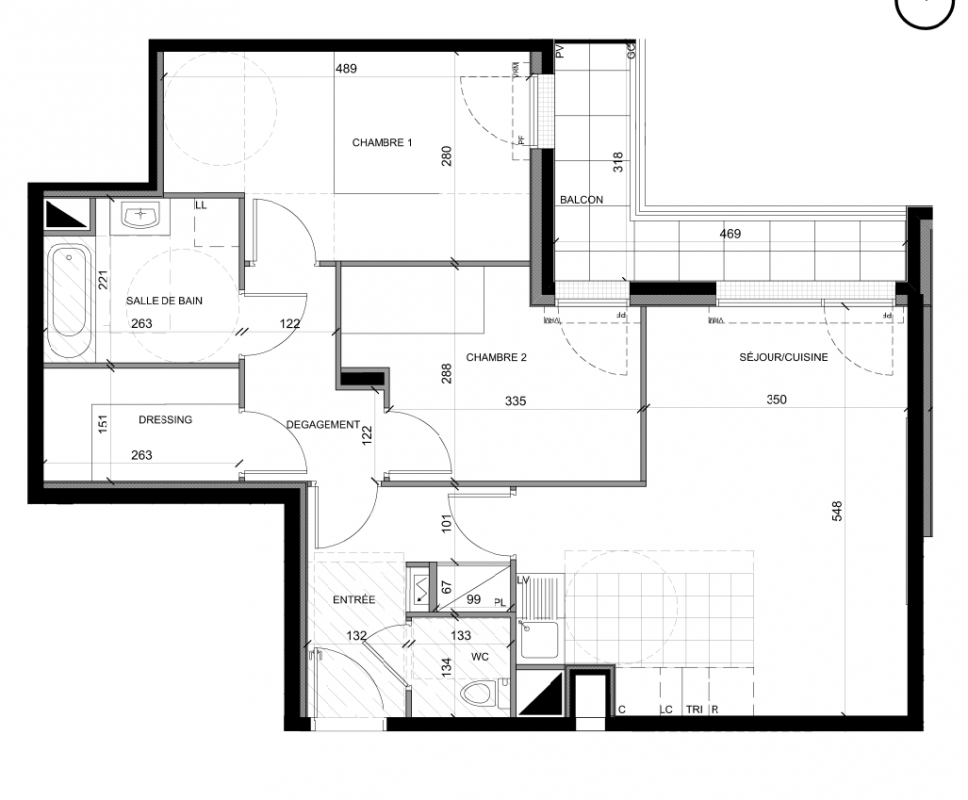 Plan du lot