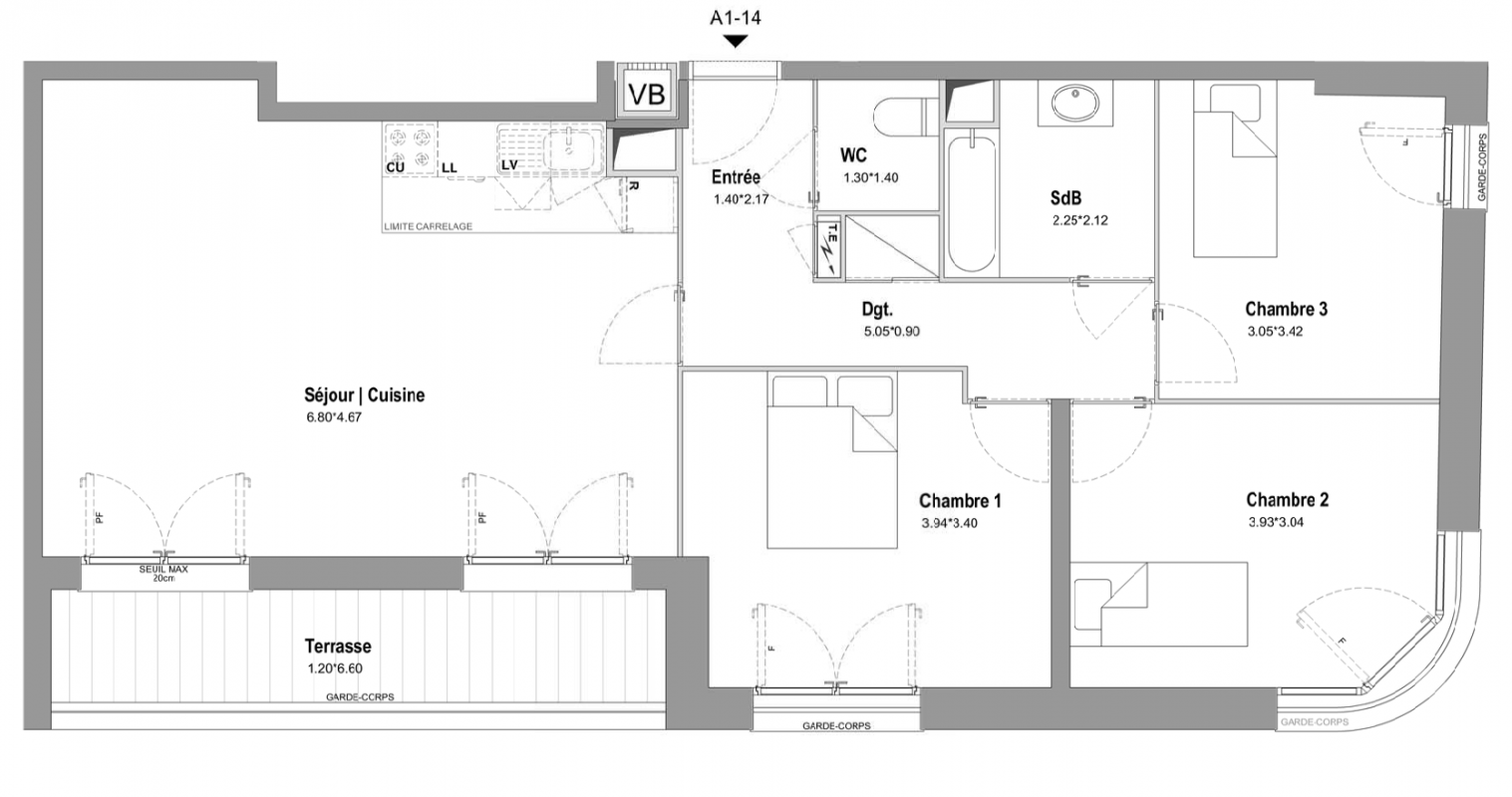Plan du lot