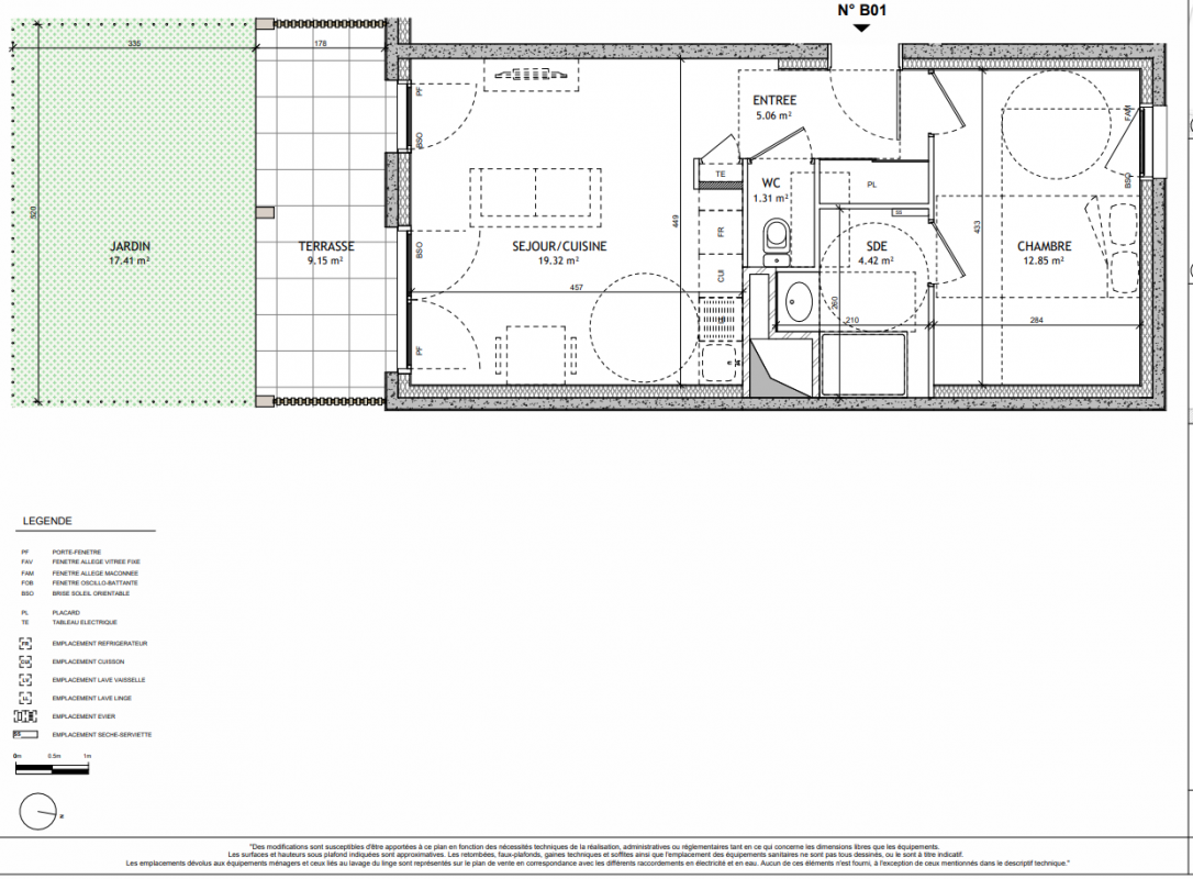 Plan du lot