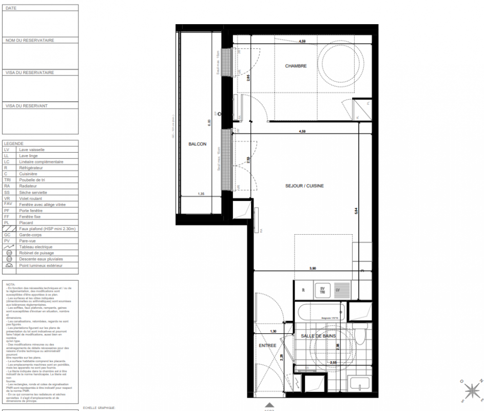 Plan du lot