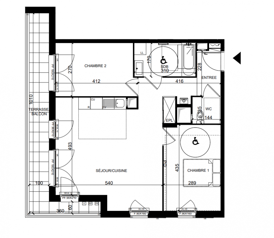 Plan du lot