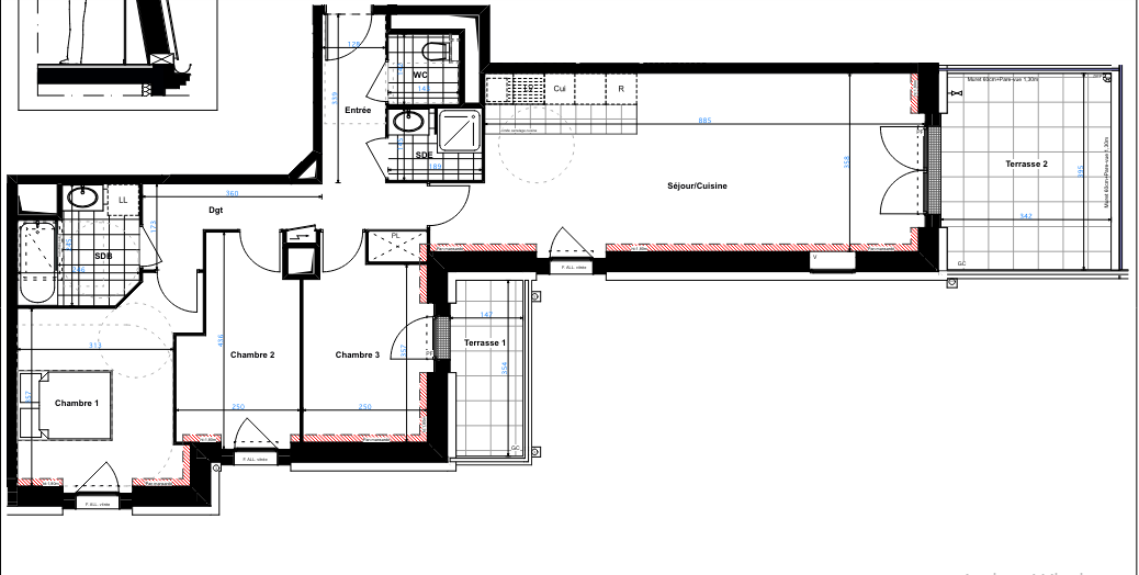 Plan du lot