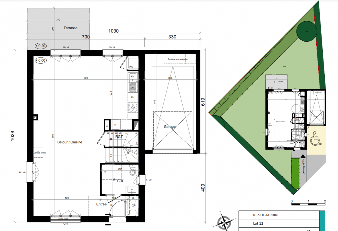 Plan du lot