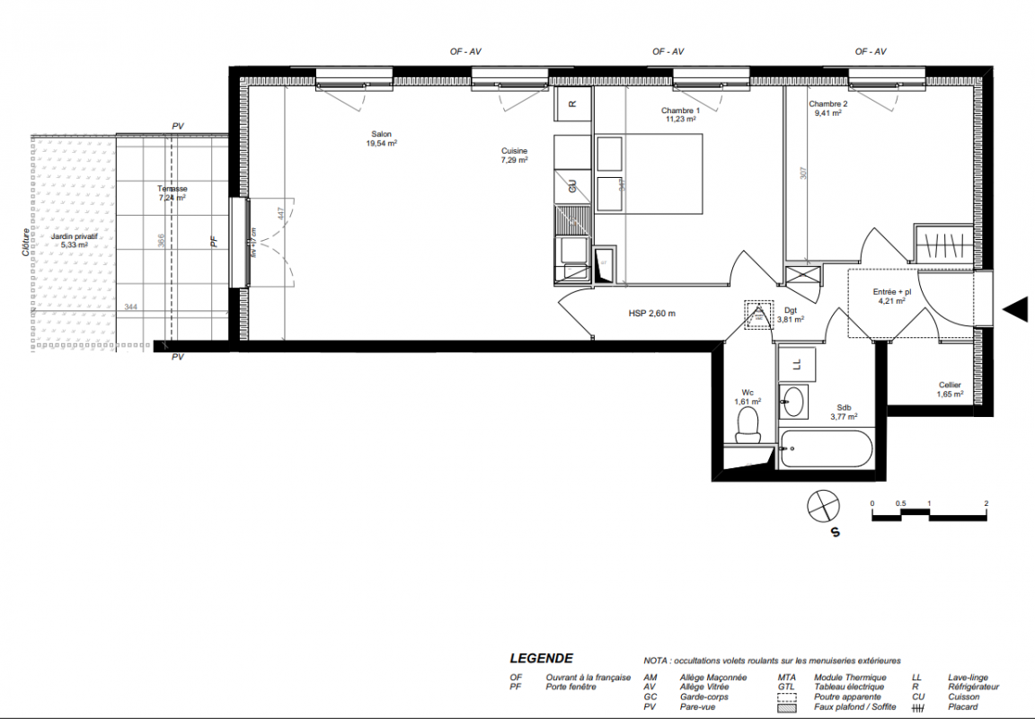 Plan du lot