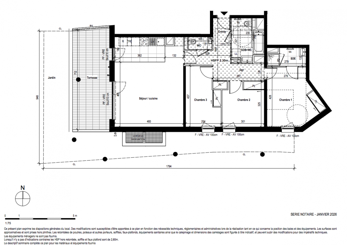 Plan du lot