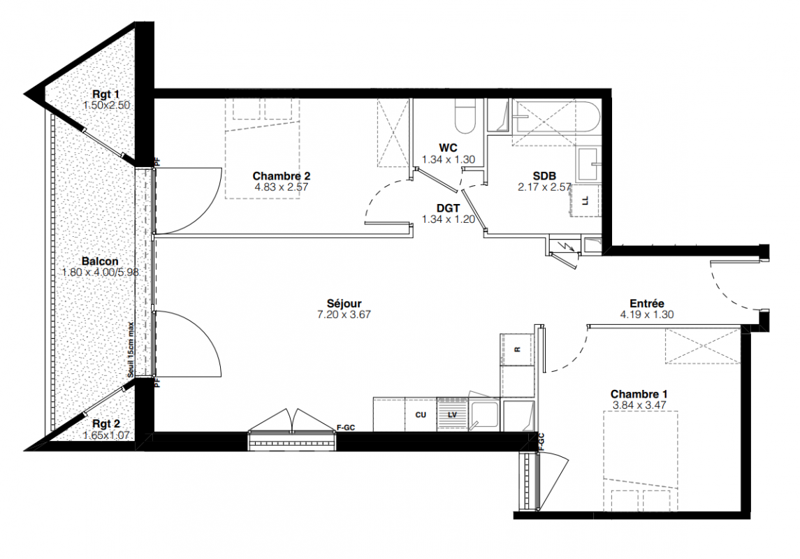 Plan du lot