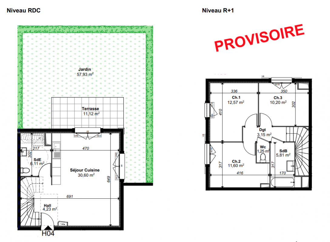 Plan du lot