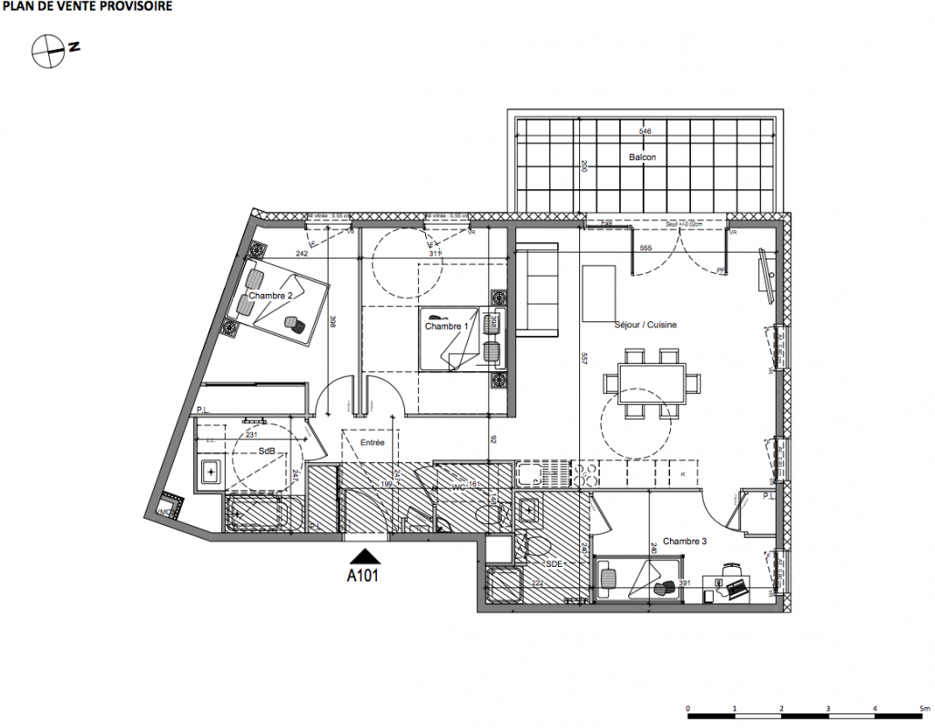 Plan du lot