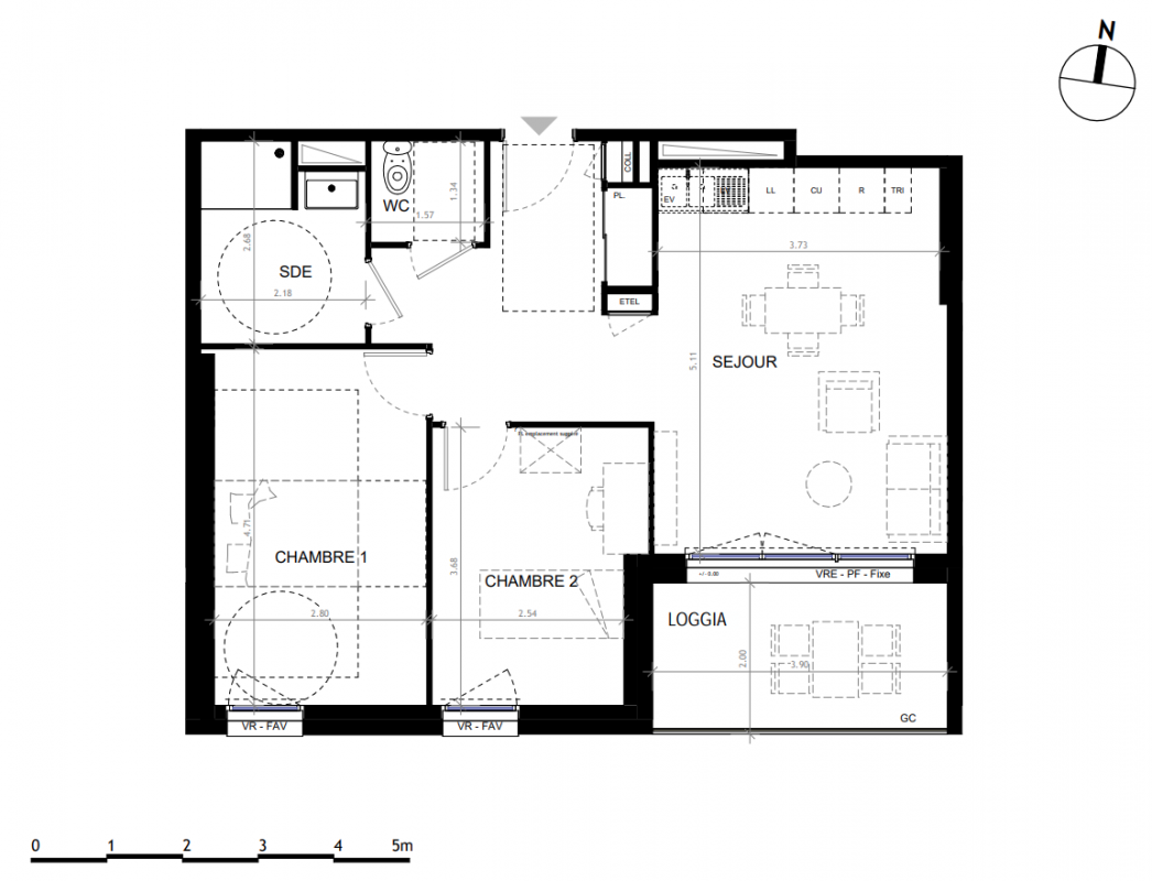 Plan du lot