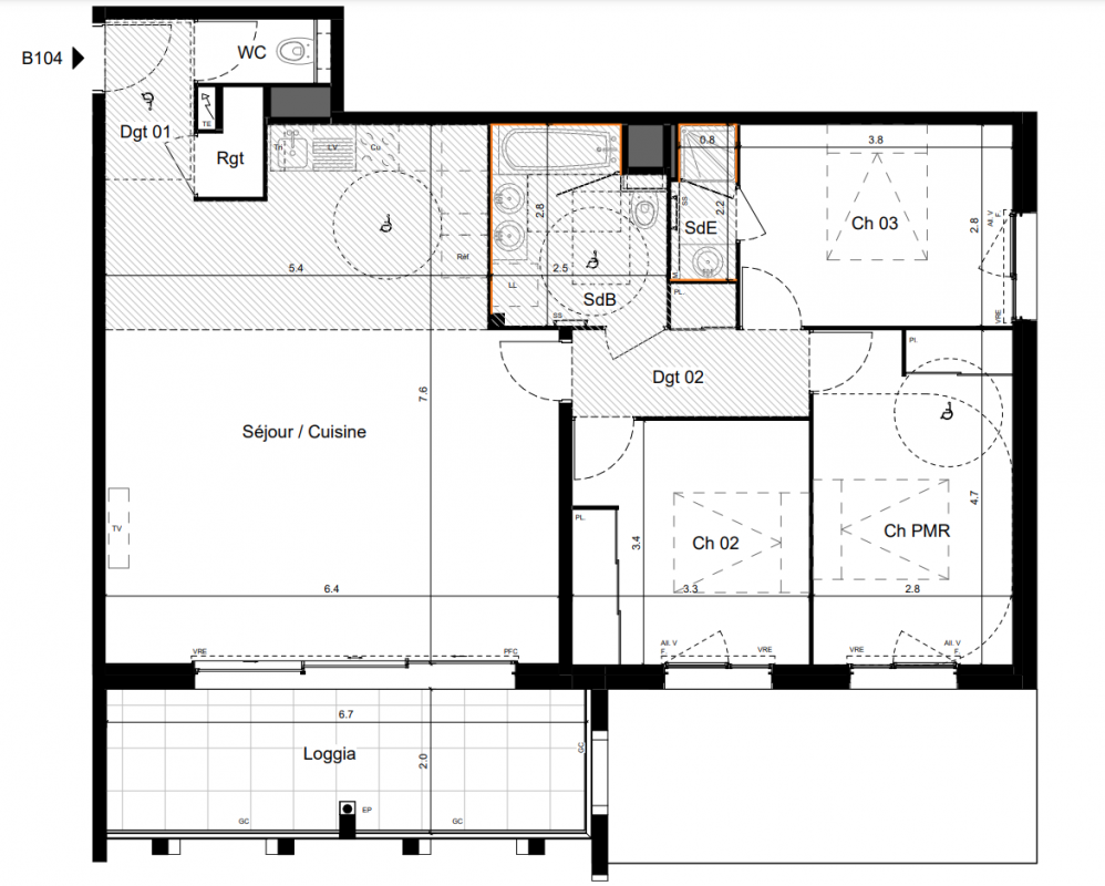 Plan du lot