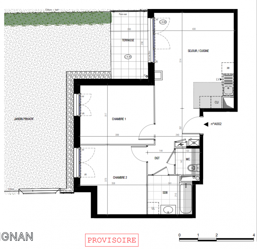 Plan du lot