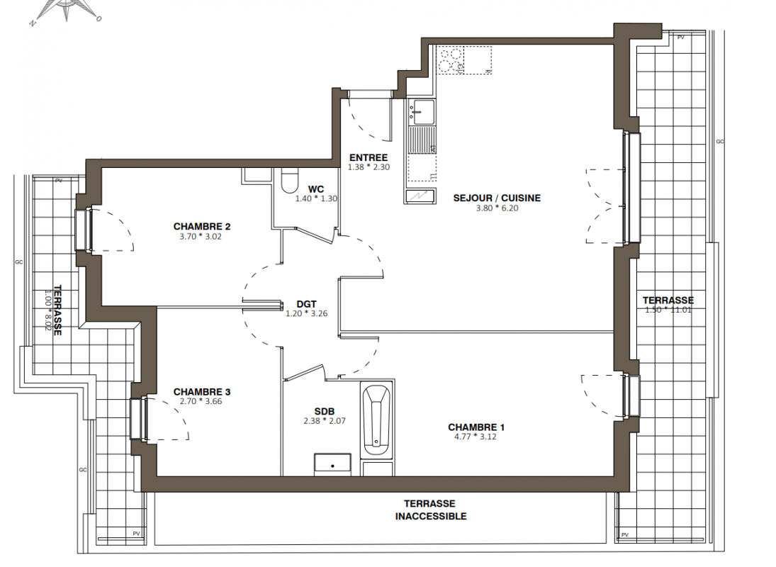 Plan du lot