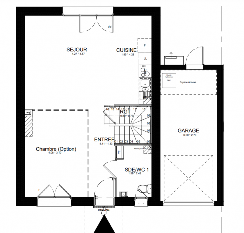Plan du lot