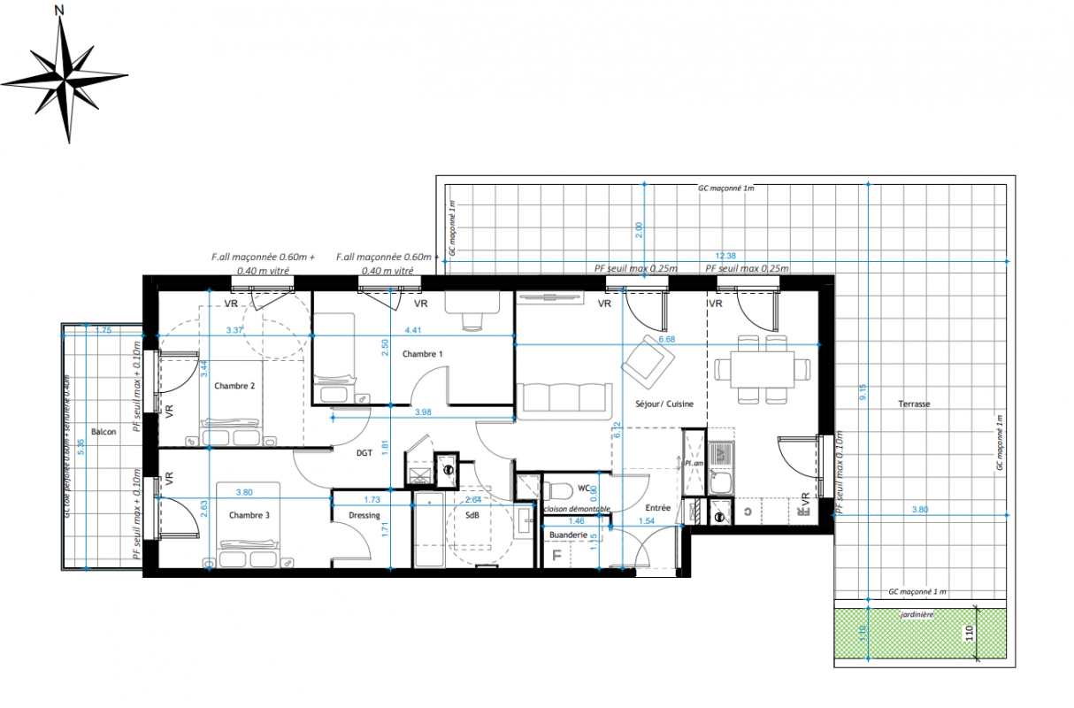 Plan du lot