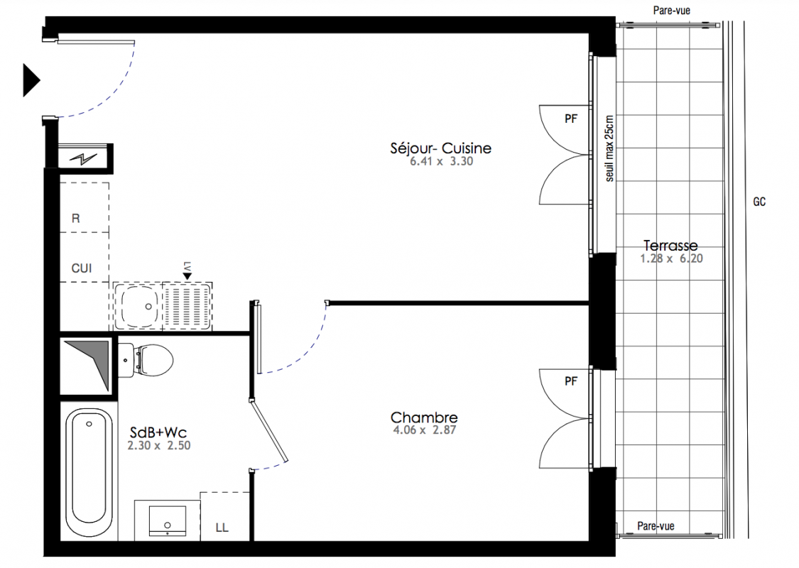 Plan du lot