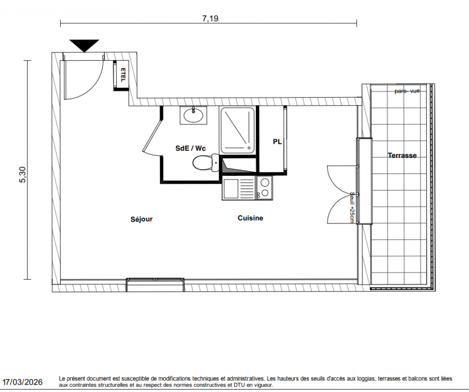 Plan du lot