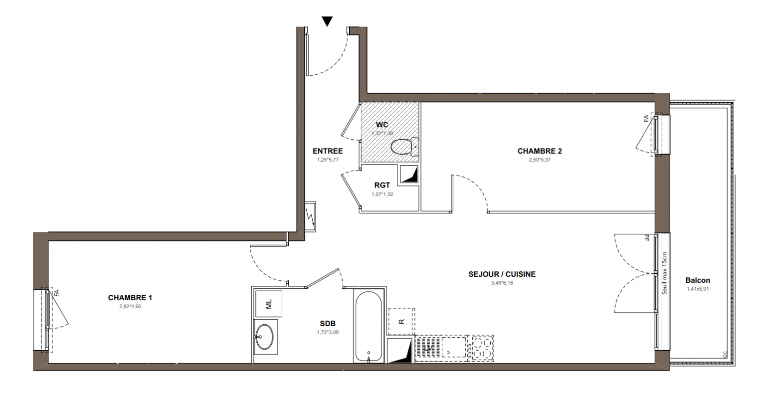 Plan du lot